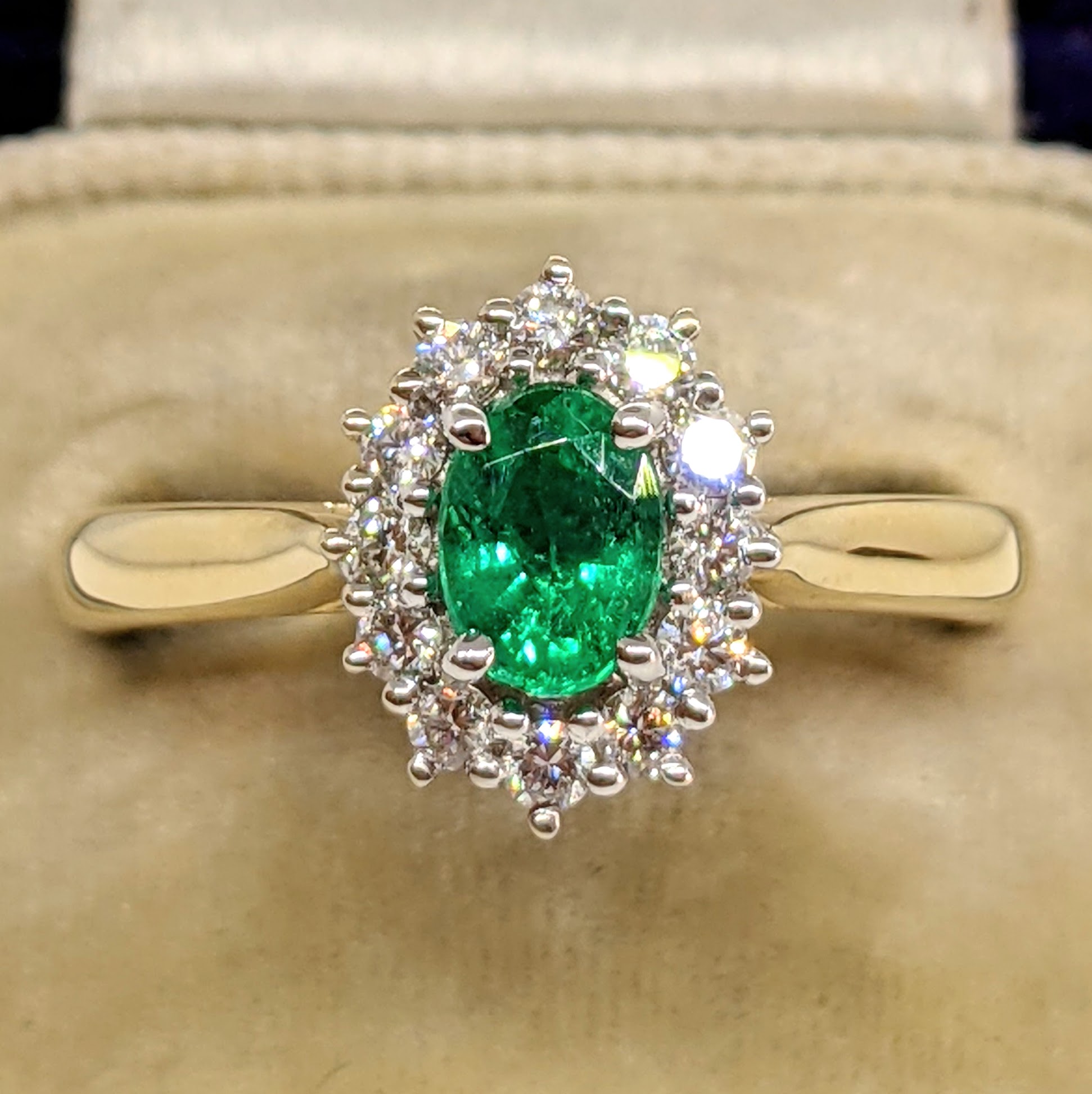 Emerald Rings | Product categories | The Antiques Room